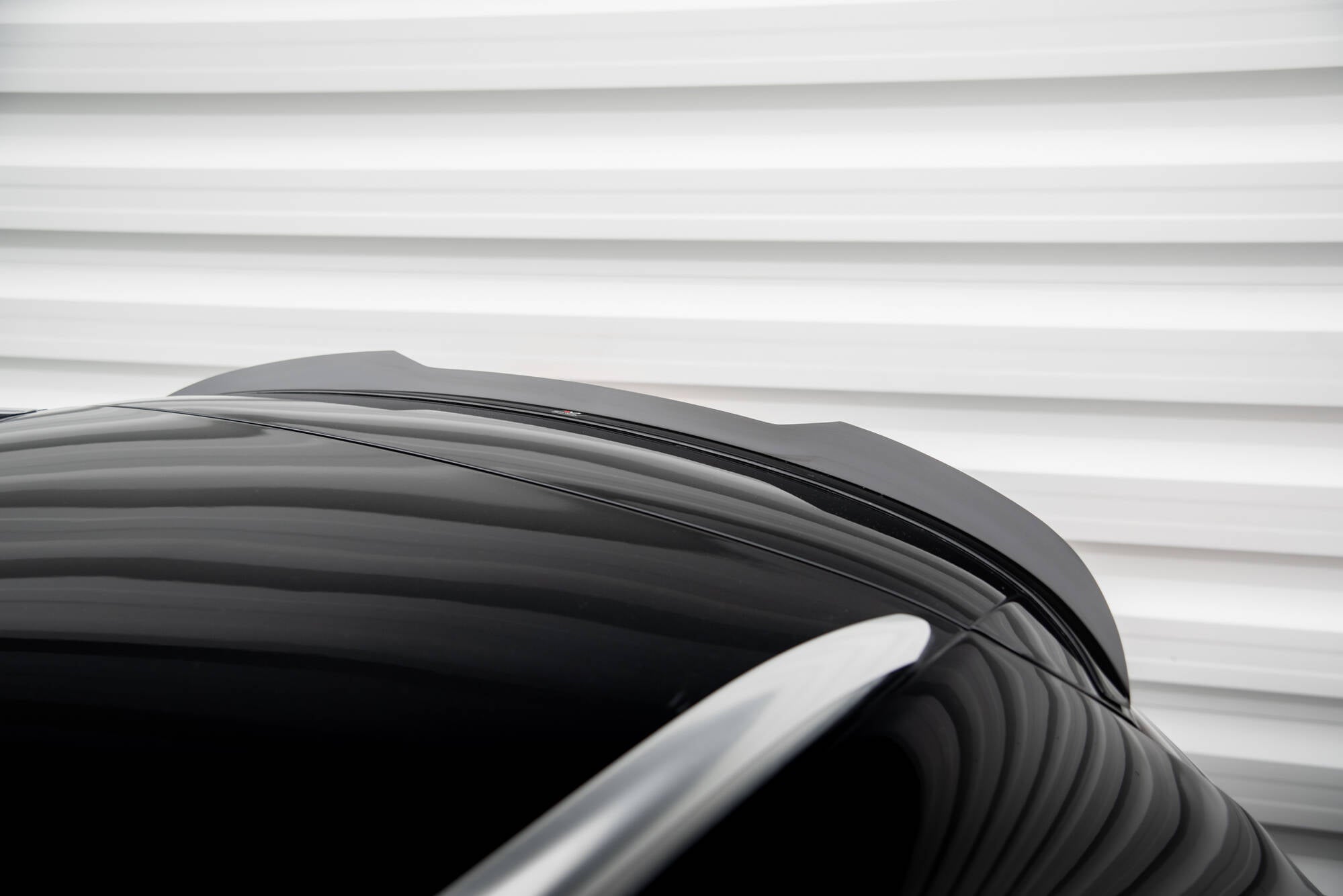 Maxton Design Spoiler CAP passend für Ford Mondeo Kombi ST-Line Mk4 Facelift schwarz Hochglanz