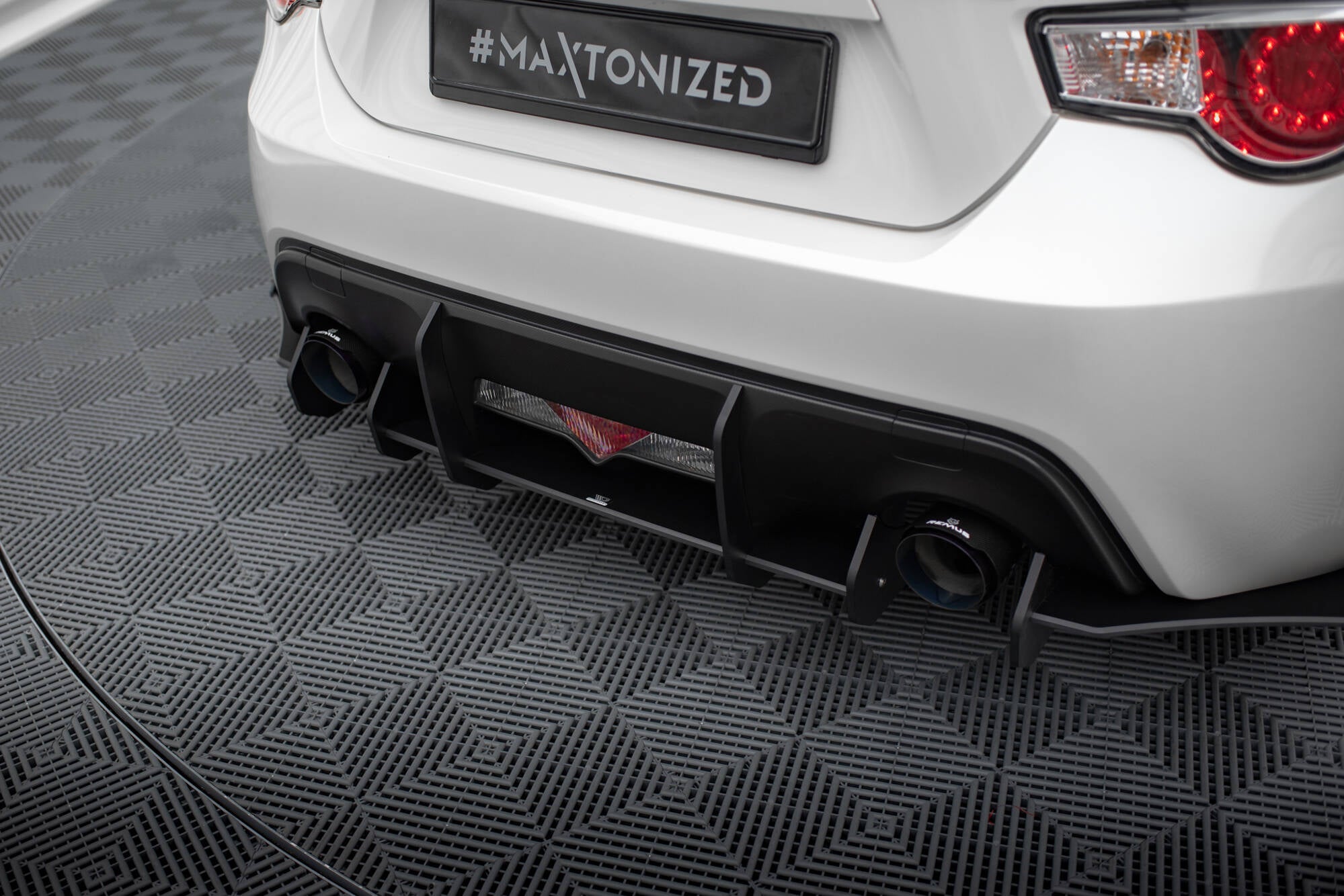 Maxton Design Street Pro Heckschürze passend für Subaru BRZ Mk1 / Mk1 Facelift