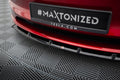 Maxton Design Street+ Spoilerlippe Front Ansatz passend für V.2 Tesla Model 3 Project HighlandFacelift schwarz Hochglanz