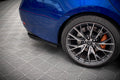Maxton Design Heck Ansatz Flaps Diffusor für Lexus GS F Mk4 Facelift Carbon Look
