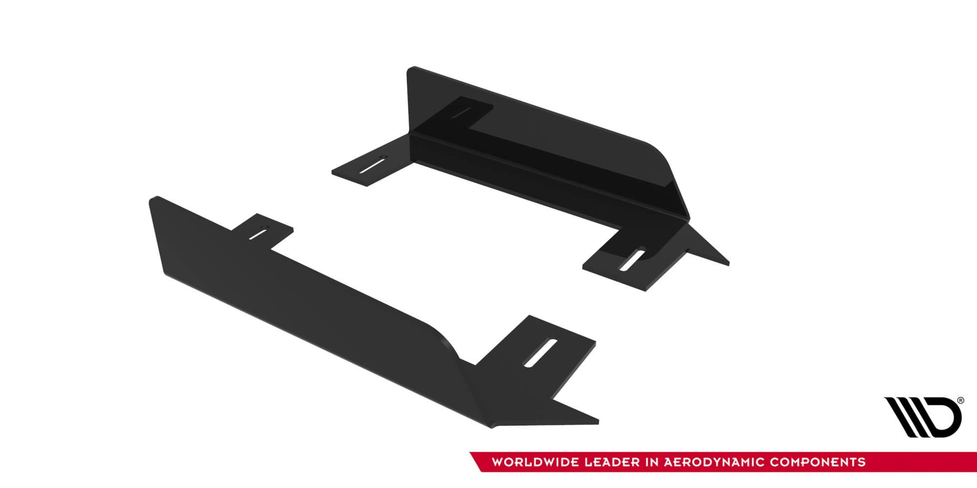 Maxton Design Seitenschweller Flaps passend für Mitsubishi Lancer EVO X schwarz Hochglanz