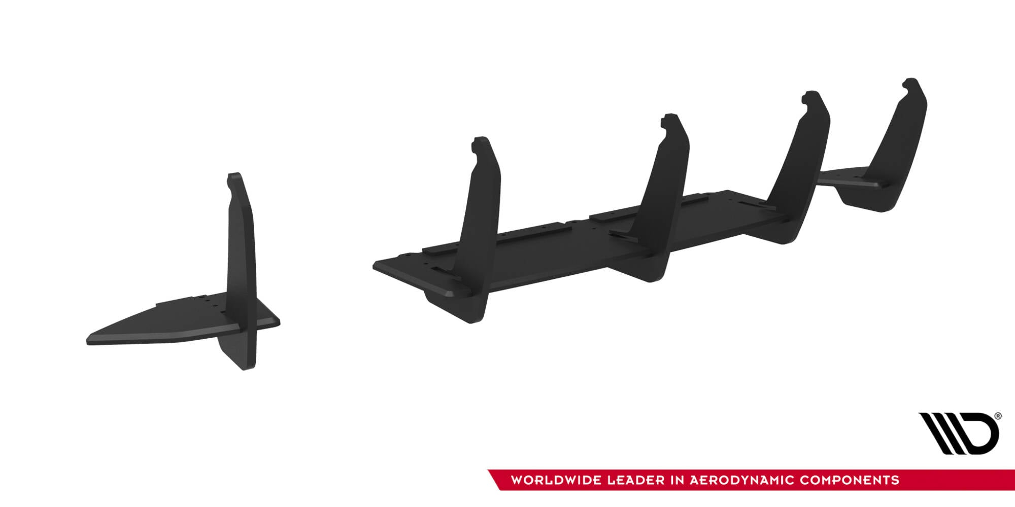 Maxton Design Street Pro Heckschürze V.2 passend für Ford Focus RS Mk3 (US-Spec Version)
