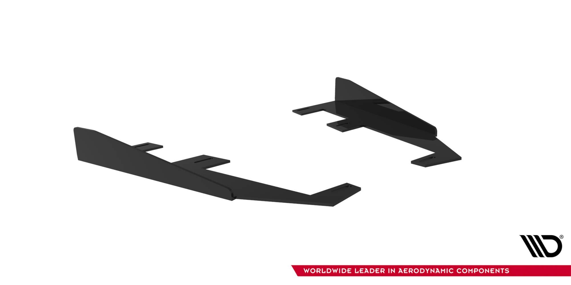 Maxton Design Hintere Seiten Flaps passend für Mercedes-AMG CLE 53 C236 schwarz Hochglanz