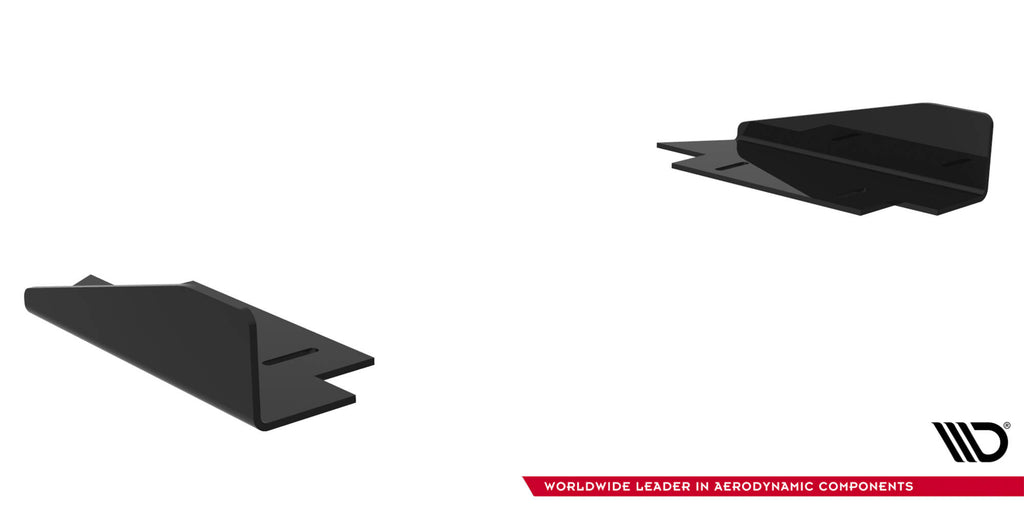 Maxton Design Seitenschweller Flaps passend für Subaru Impreza WRX STI Mk3 Facelift schwarz Hochglanz