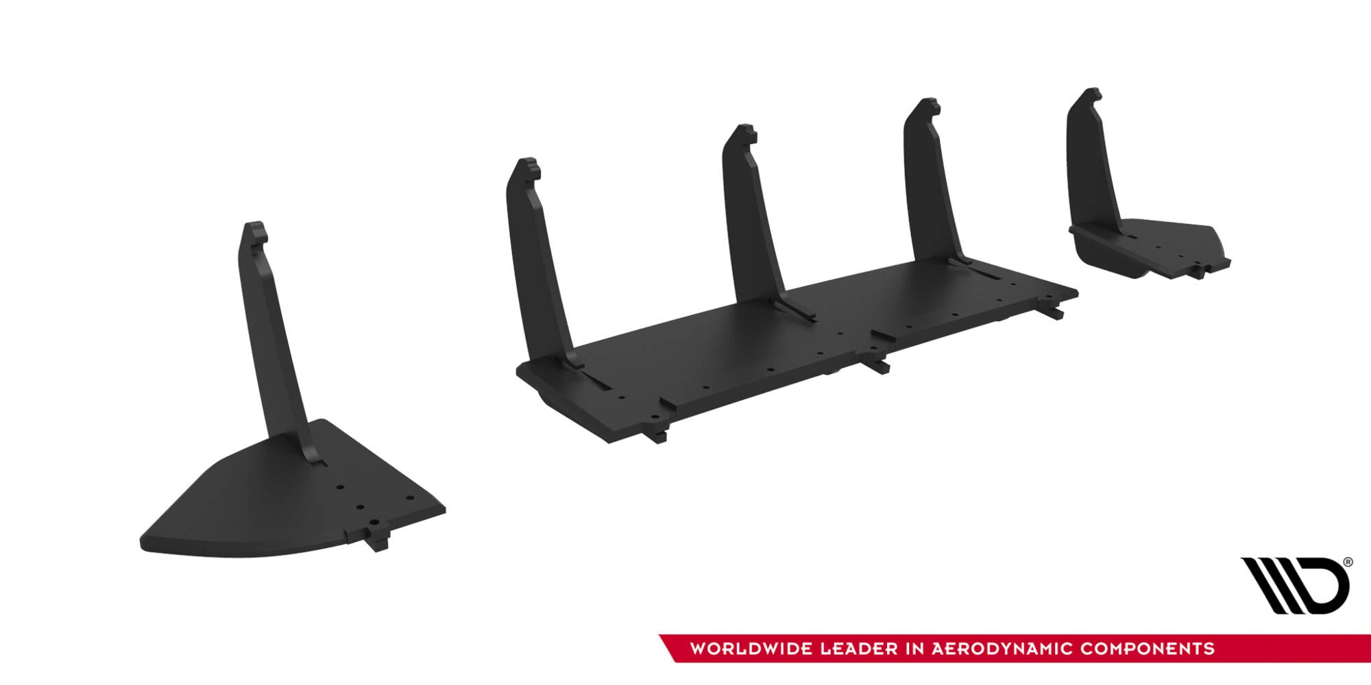 Maxton Design Street Pro Heckschürze V.2 passend für Ford Focus RS Mk3 (US-Spec Version)