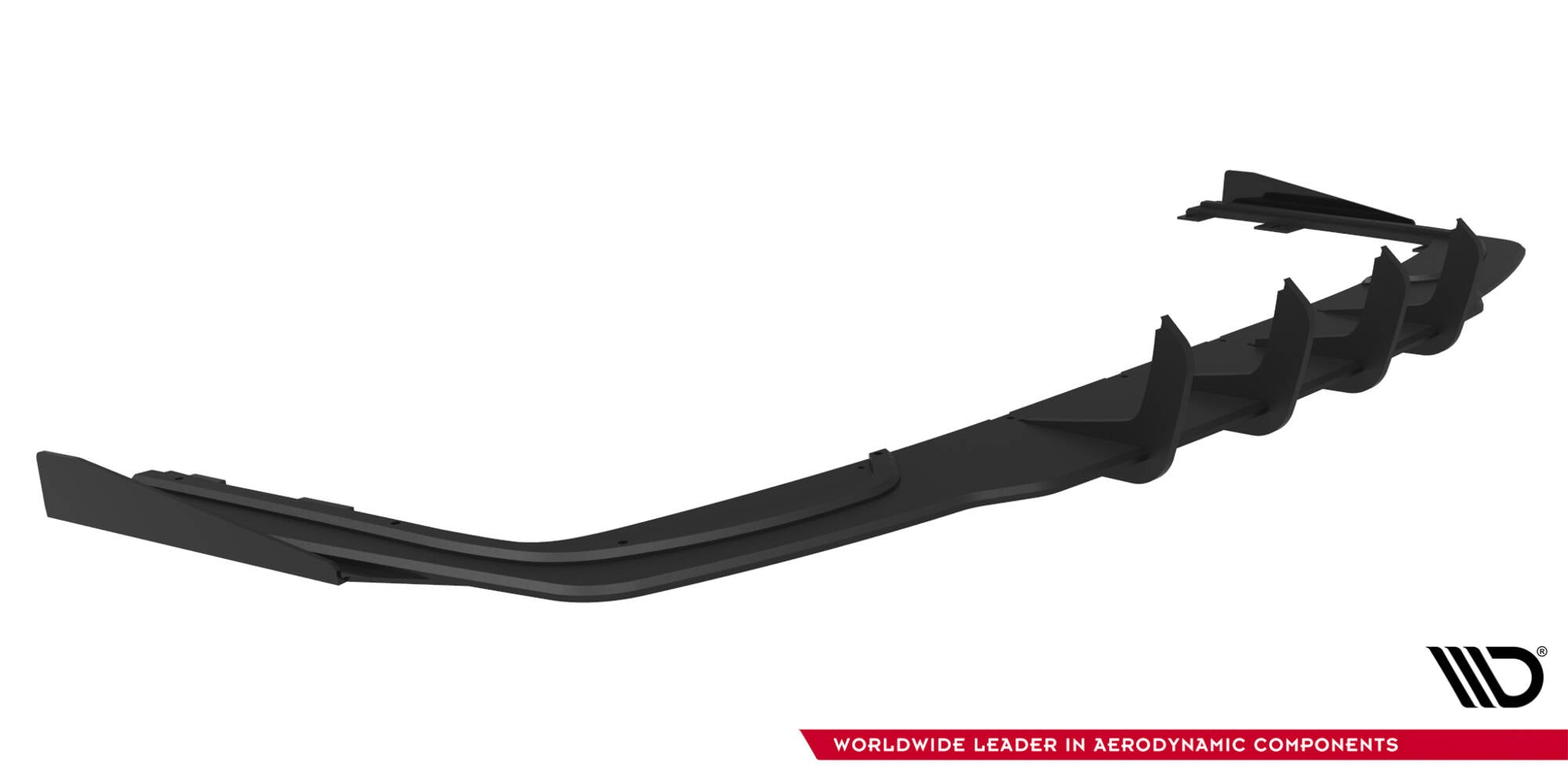 Maxton Design Street Pro Heckschürze + Flaps passend für Mercedes-AMG CLE 53 C236 schwarz Hochglanz