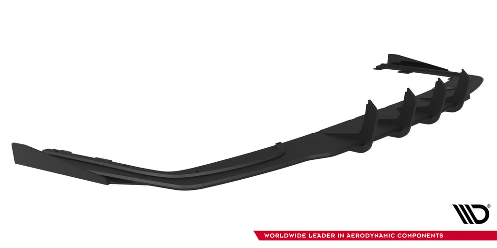 Maxton Design Street Pro Heckschürze + Flaps passend für Mercedes-AMG CLE 53 C236 schwarz Hochglanz