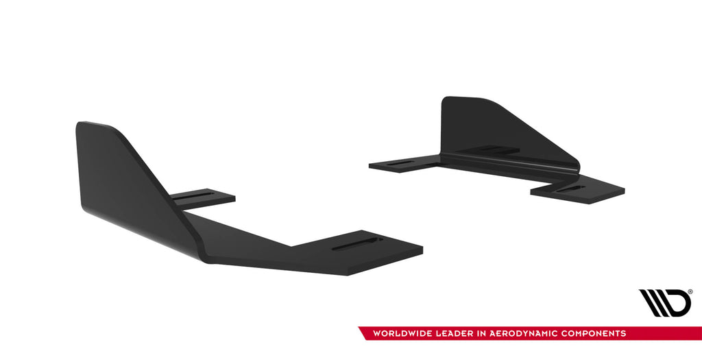 Maxton Design Seitenschweller Flaps passend für BMW 2 / M235i Gran Coupe M-Paket F74 schwarz Hochglanz