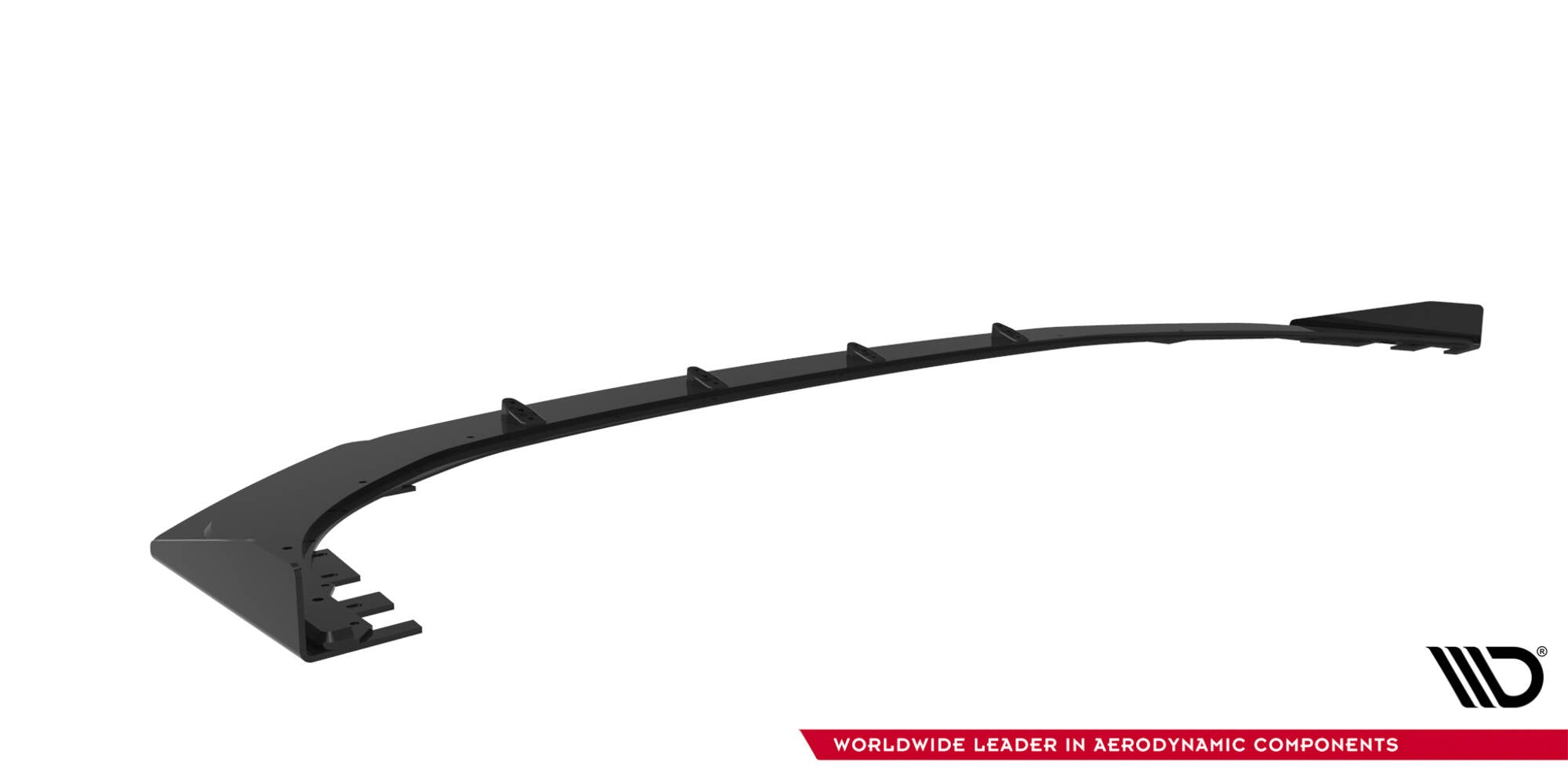 Maxton Design Street Pro Street+ Spoilerlippe Front Ansatz + Flaps passend für BMW 2 M-Paket / M235i Gran Coupe F74 schwarz Hochglanz