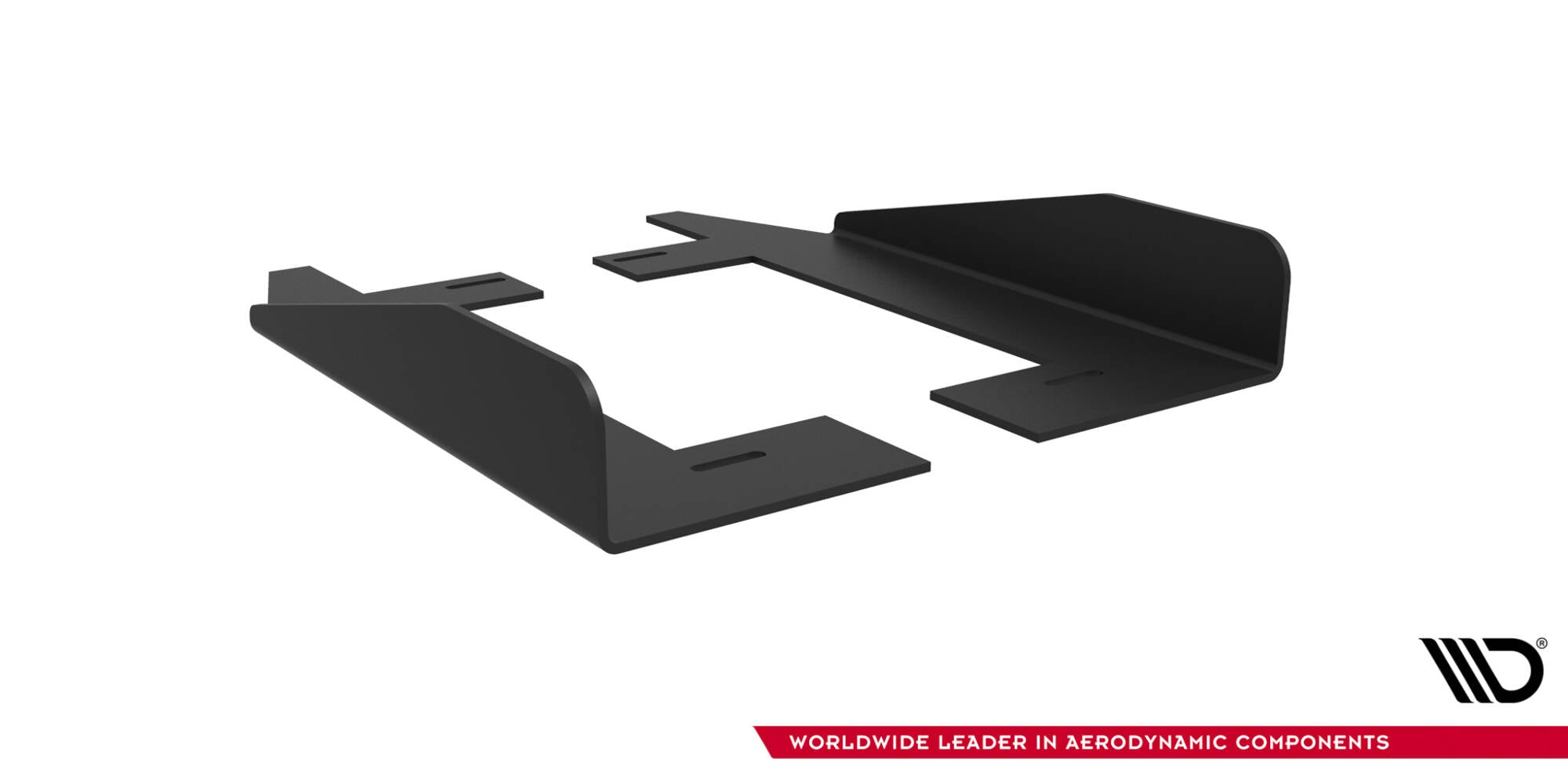 Maxton Design Seitenschweller Flaps passend für Ford Mustang GT Mk6 schwarz Hochglanz