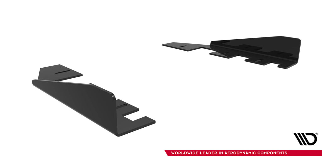 Maxton Design Seitenschweller Flaps passend für Mercedes-AMG CLE 53 Aero C236 schwarz Hochglanz