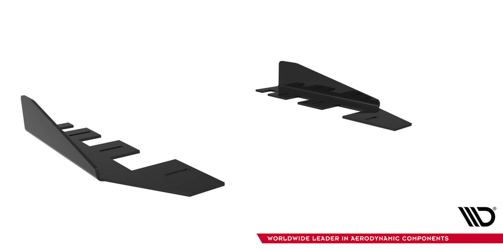 Maxton Design Seitenschweller Flaps passend für Mercedes-AMG CLE 53 Aero C236 schwarz Hochglanz