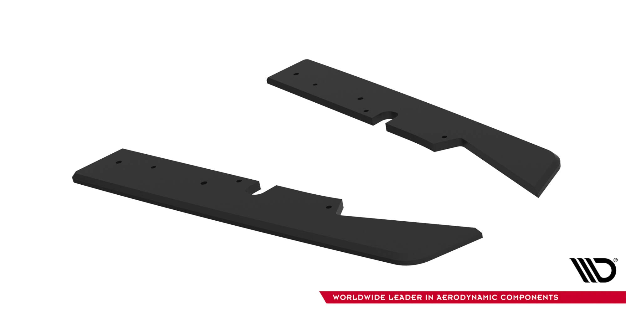 Maxton Design Street Pro Heck Ansatz Flaps Diffusor passend für Subaru Impreza WRX STI Mk3 Facelift