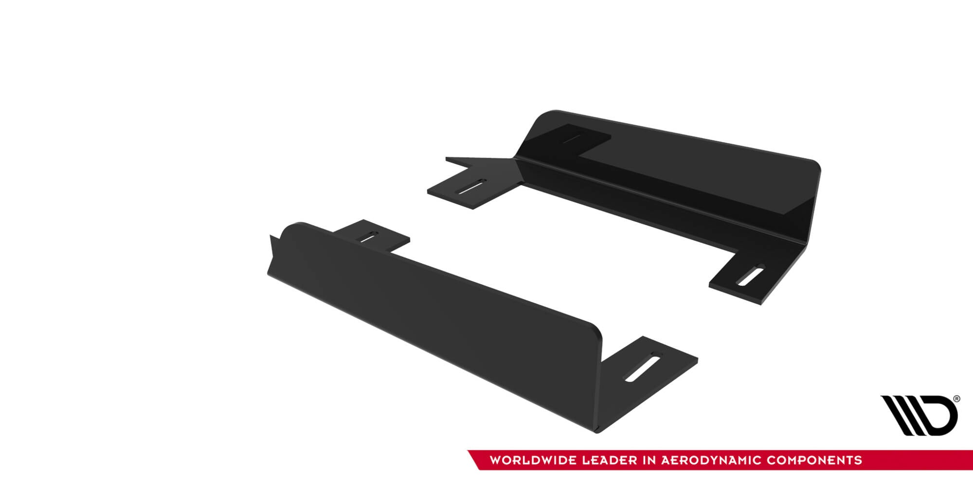 Maxton Design Seitenschweller Flaps passend für Mitsubishi Lancer EVO X schwarz Hochglanz