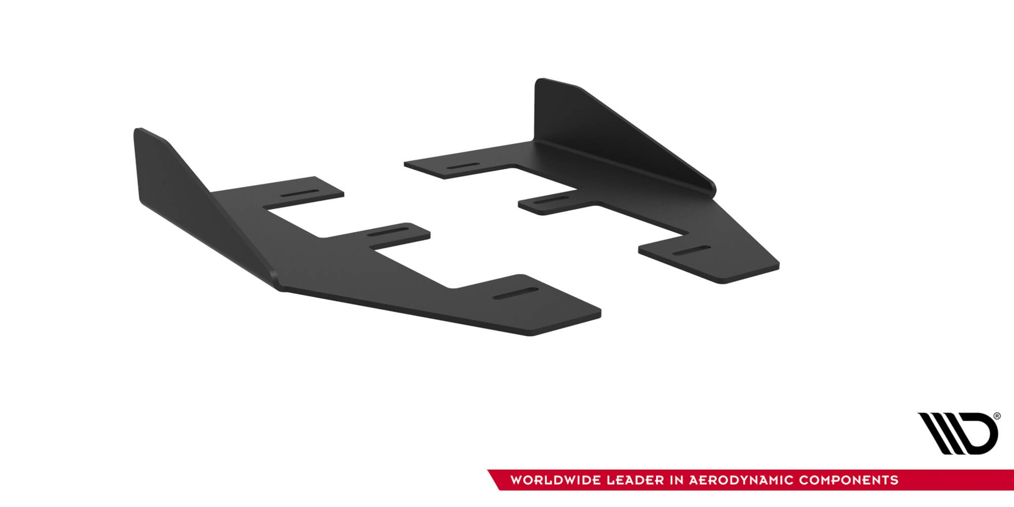Maxton Design Seitenschweller Flaps passend für Ford Mustang GT Mk6 schwarz Hochglanz