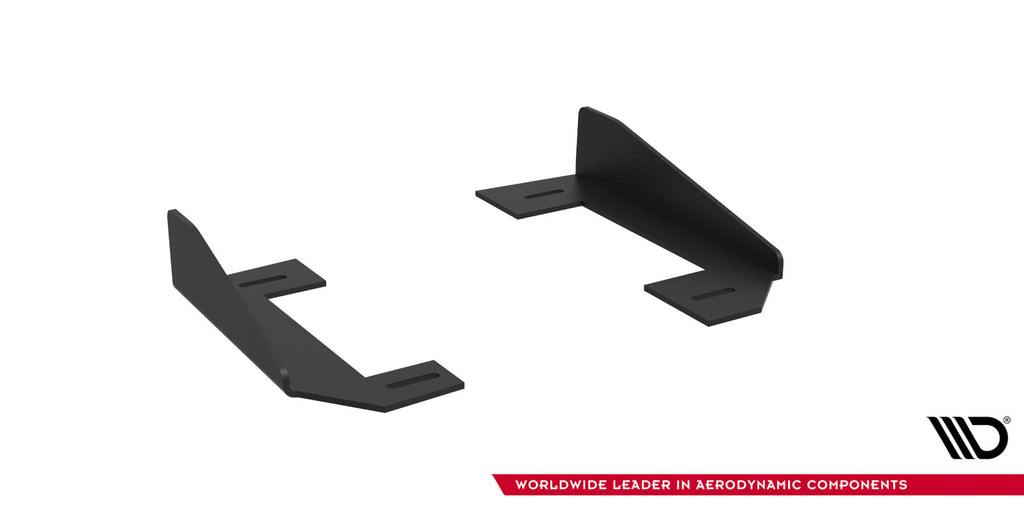Maxton Design Seitenschweller Flaps passend für Audi RS5 Sportback F5 schwarz Hochglanz