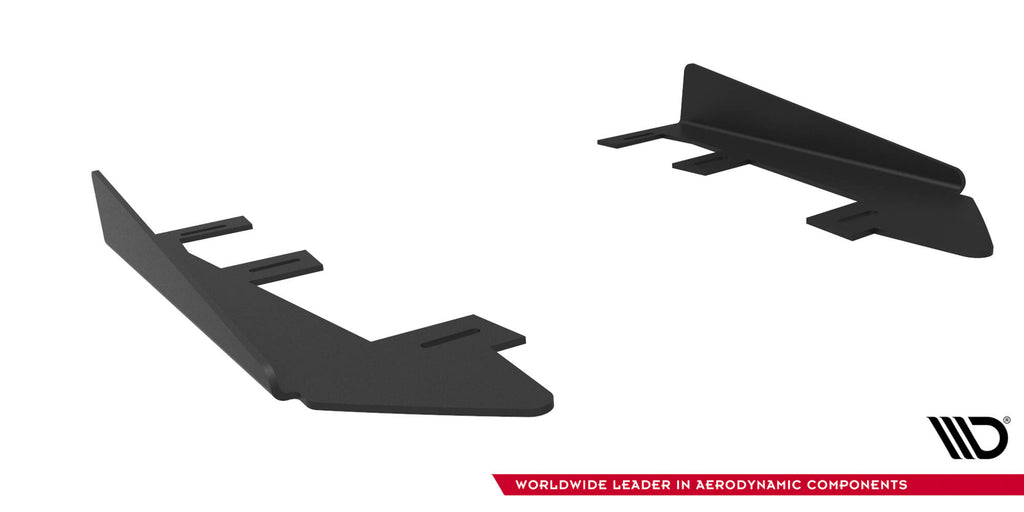 Maxton Design Hintere Seiten Flaps passend für BMW M440i G22 / G23 / G22 Facelift / G23 Facelift schwarz Hochglanz