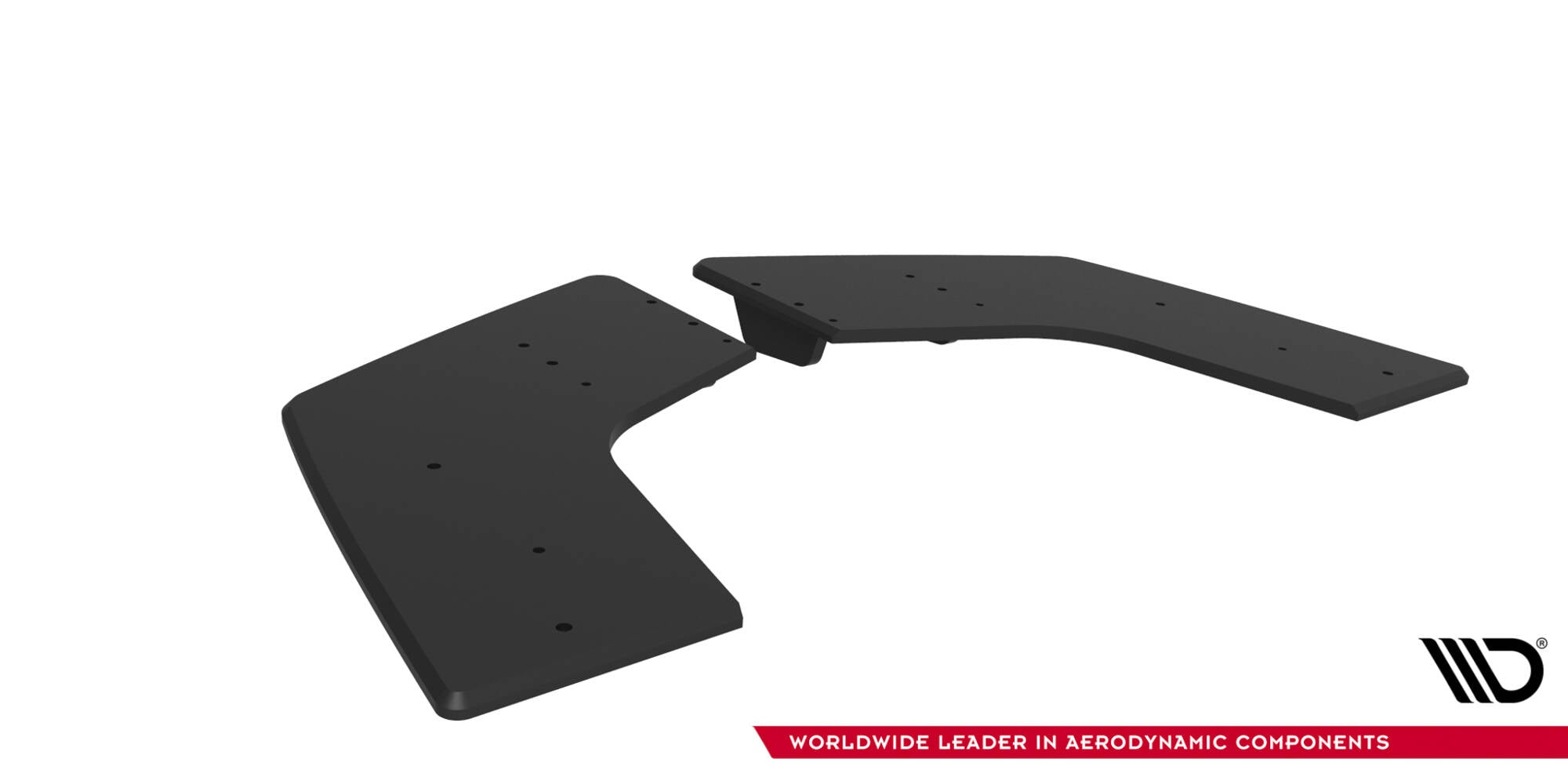 Maxton Design Street Pro Heck Ansatz Flaps Diffusor passend für Mitsubishi Lancer EVO X