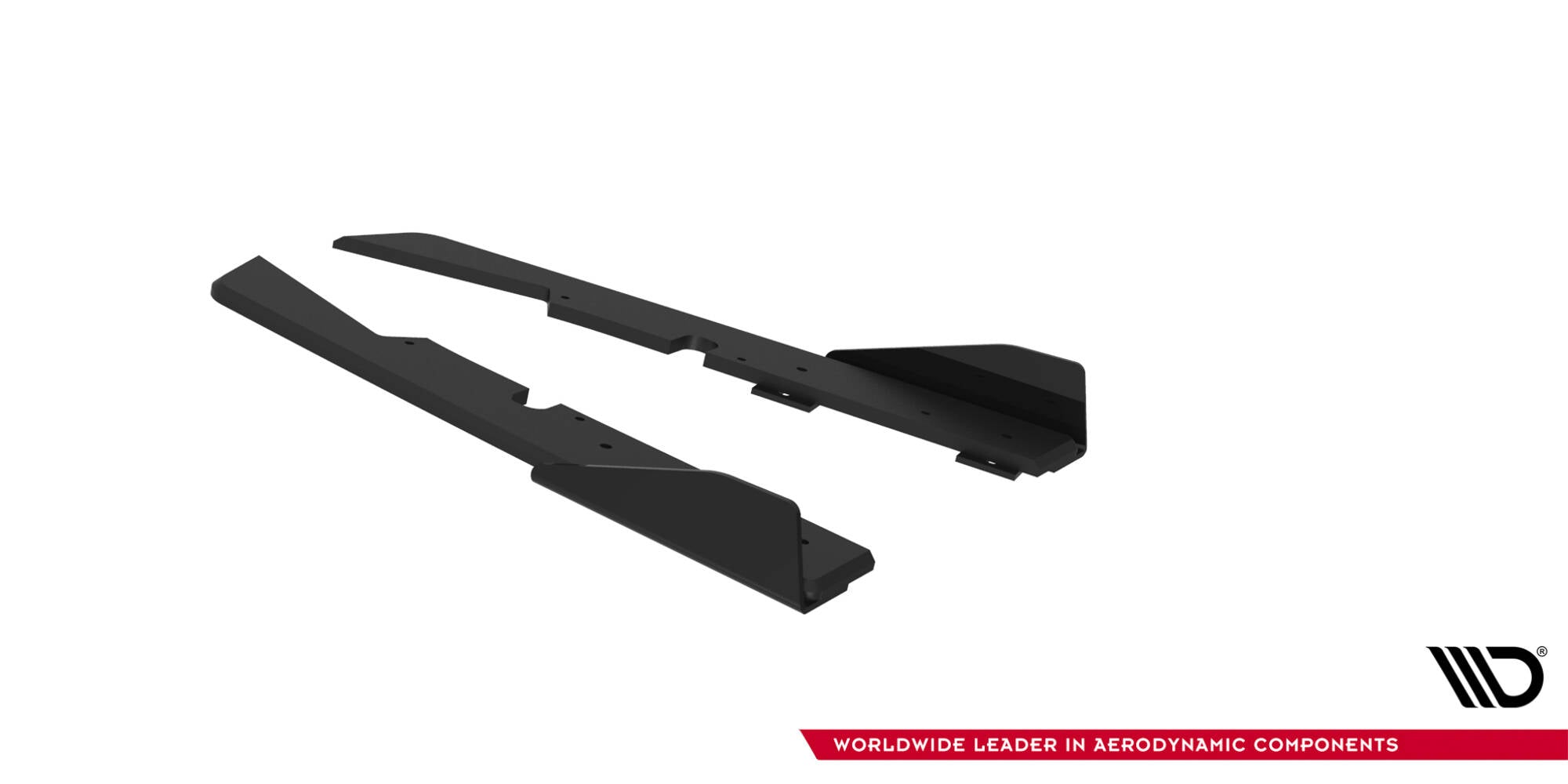 Maxton Design Street Pro Heck Ansatz Flaps Diffusor + Flaps passend für Ford Subaru Impreza WRX STI Mk3 Facelift schwarz Hochglanz