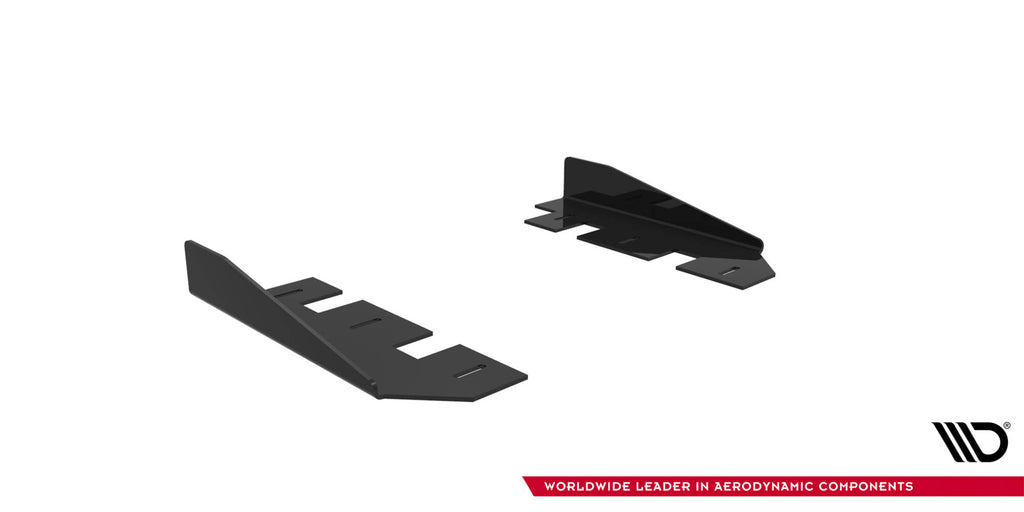Maxton Design Seitenschweller Flaps passend für Mercedes-AMG CLE 53 Aero C236 schwarz Hochglanz