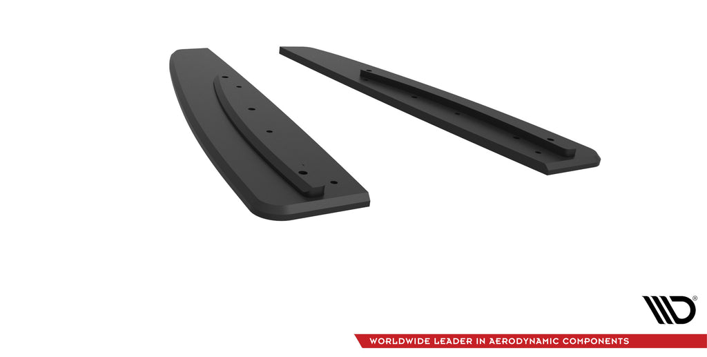 Maxton Design Street Pro Heck Ansatz Flaps Diffusor passend für Mercedes-AMG CLA 45 C117 Facelift