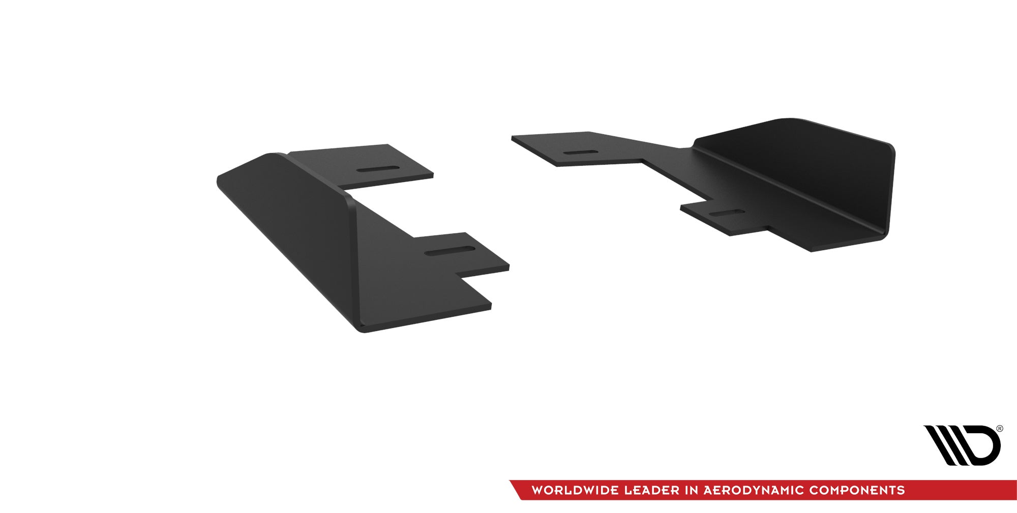 Maxton Design Hintere Seiten Flaps passend für Mercedes-AMG CLA 45 C117 Facelift schwarz Hochglanz