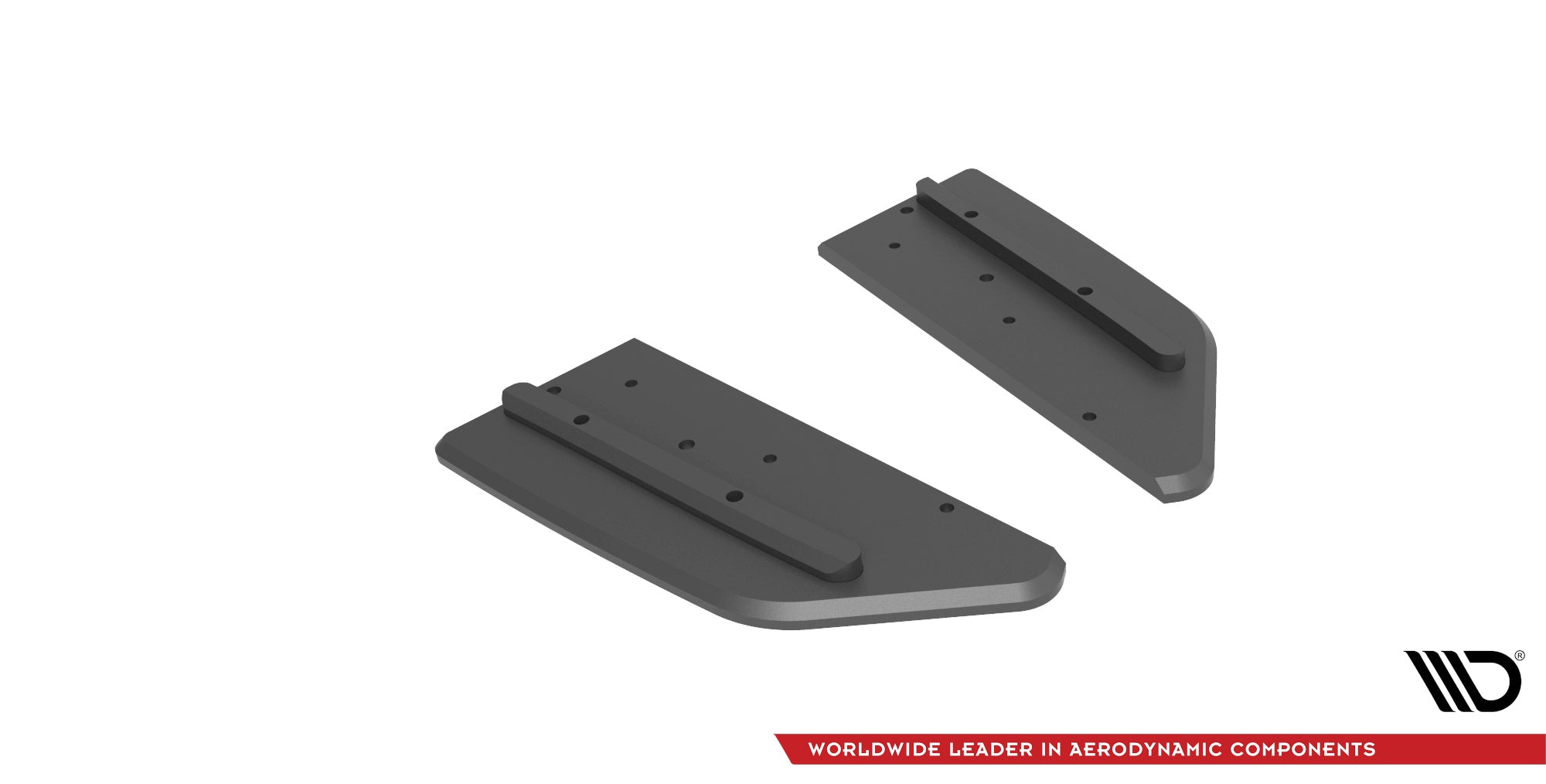 Maxton Design Street Pro Heck Ansatz Flaps Diffusor passend für Mercedes-AMG C43 Coupe / Cabrio C205 Facelift / A205 Facelift