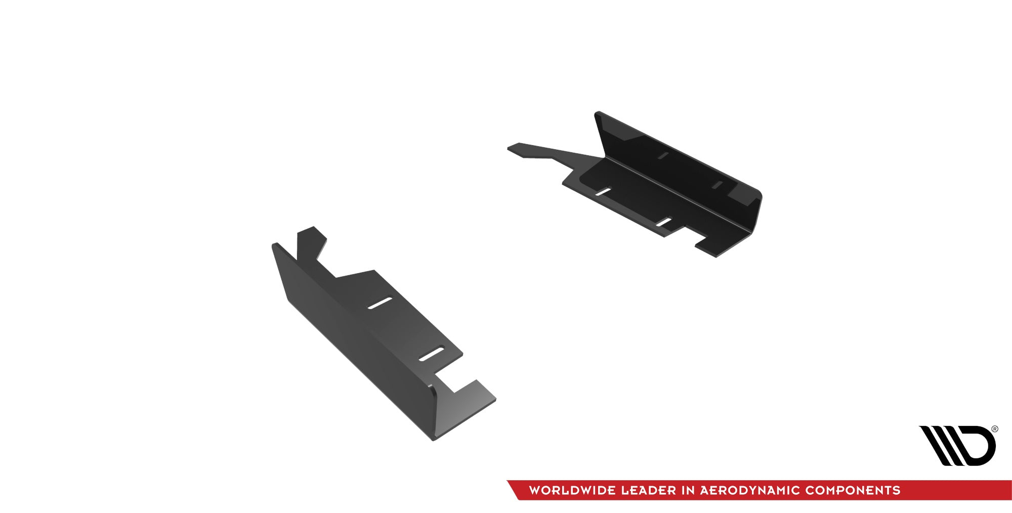 Maxton Design Hintere Seiten Flaps passend für BMW 2 Coupe M240i G42 schwarz Hochglanz