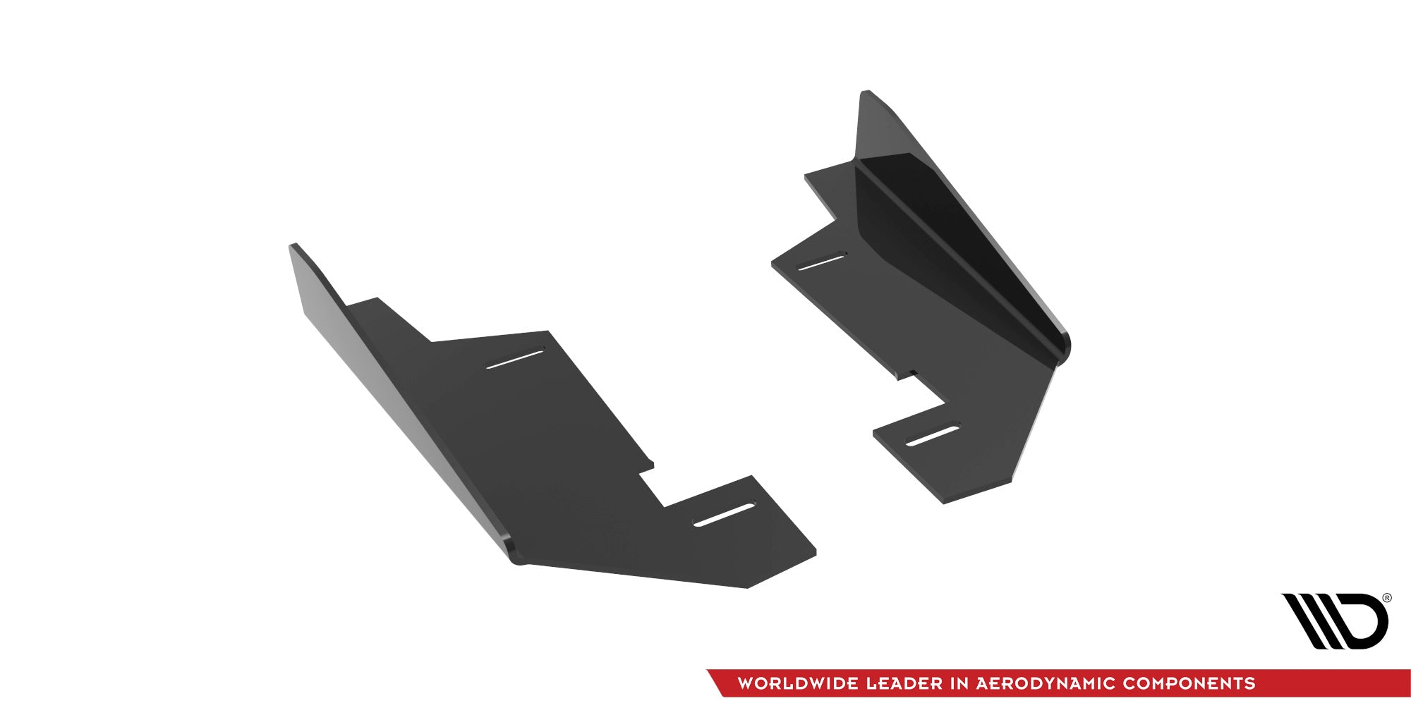 Maxton Design Hintere Seiten Flaps passend für BMW 4er Gran Coupe F36 schwarz Hochglanz