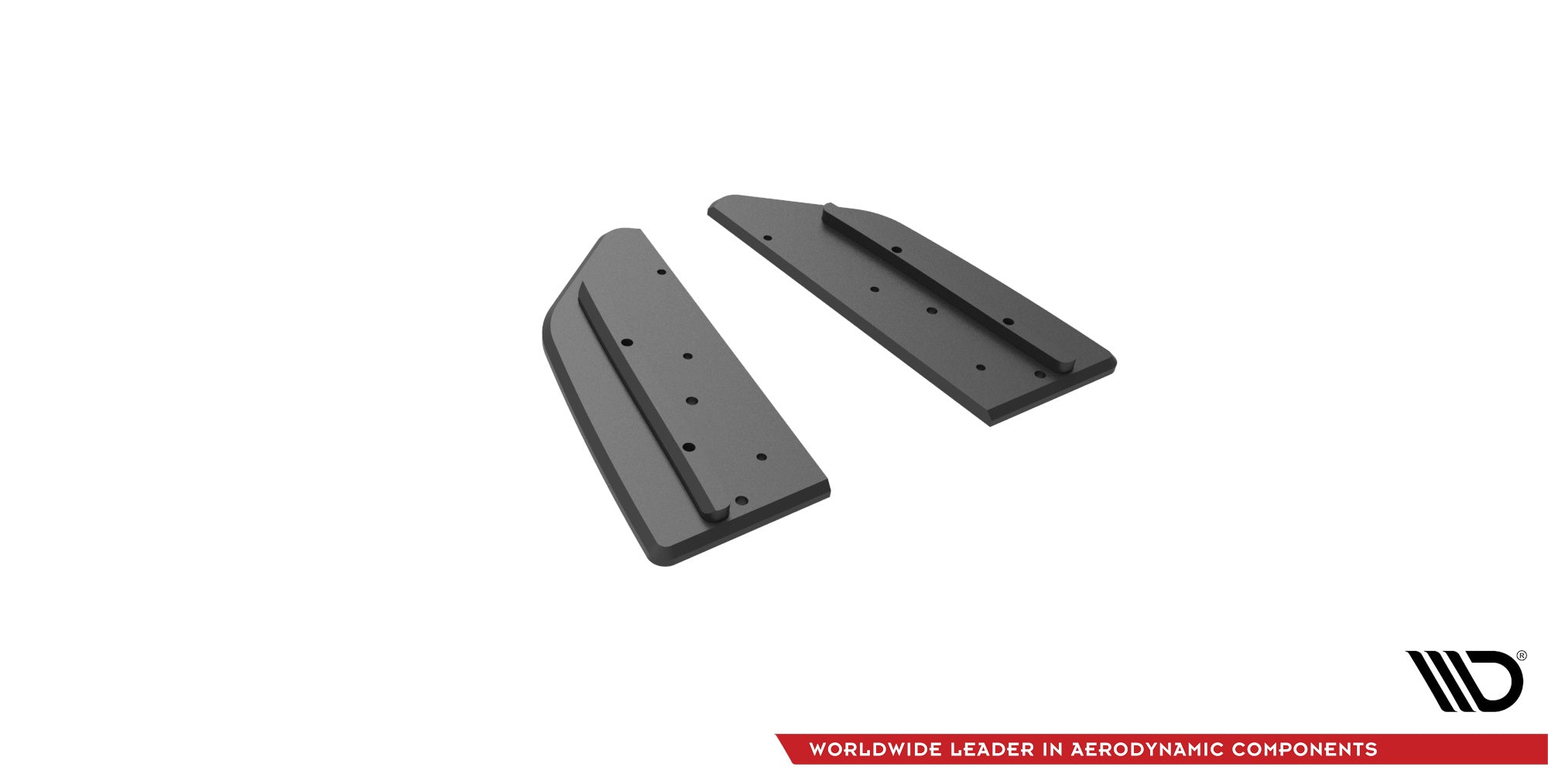 Maxton Design Street Pro Heck Ansatz Flaps Diffusor passend für Mercedes-AMG C43 Coupe / Cabrio C205 Facelift / A205 Facelift