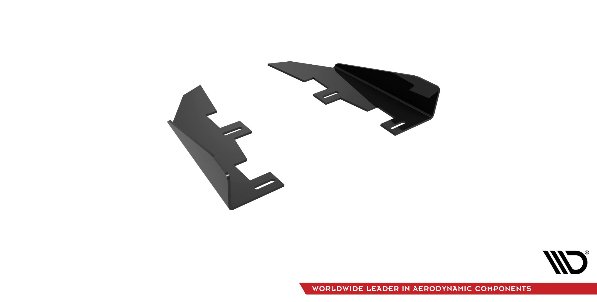 Maxton Design Hintere Seiten Flaps passend für Honda Civic Type-R Mk 11 schwarz Hochglanz