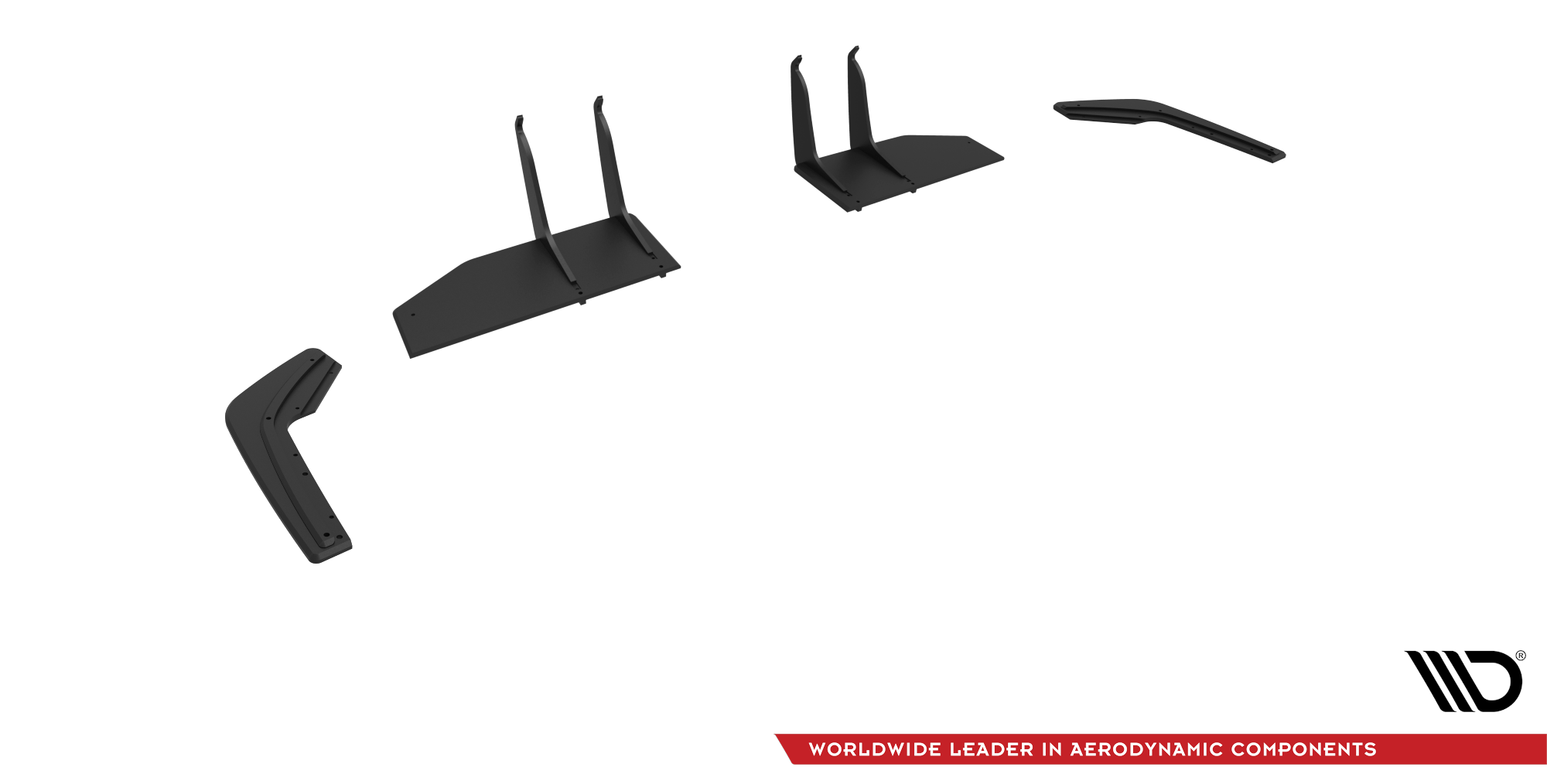 Maxton Design Street Pro Heck Ansatz Flaps Diffusor passend für Honda Civic Type-R Mk 11