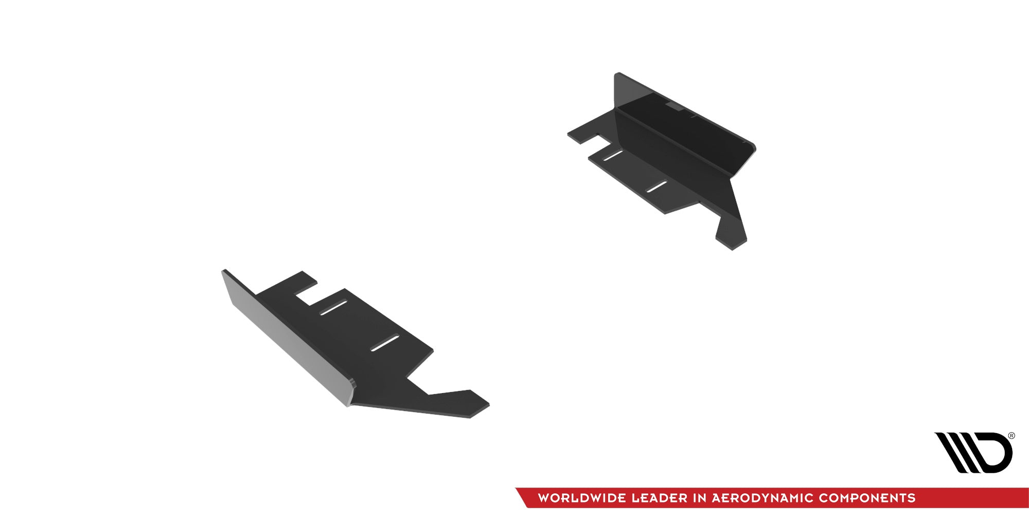 Maxton Design Hintere Seiten Flaps passend für BMW 2 Coupe M240i G42 schwarz Hochglanz