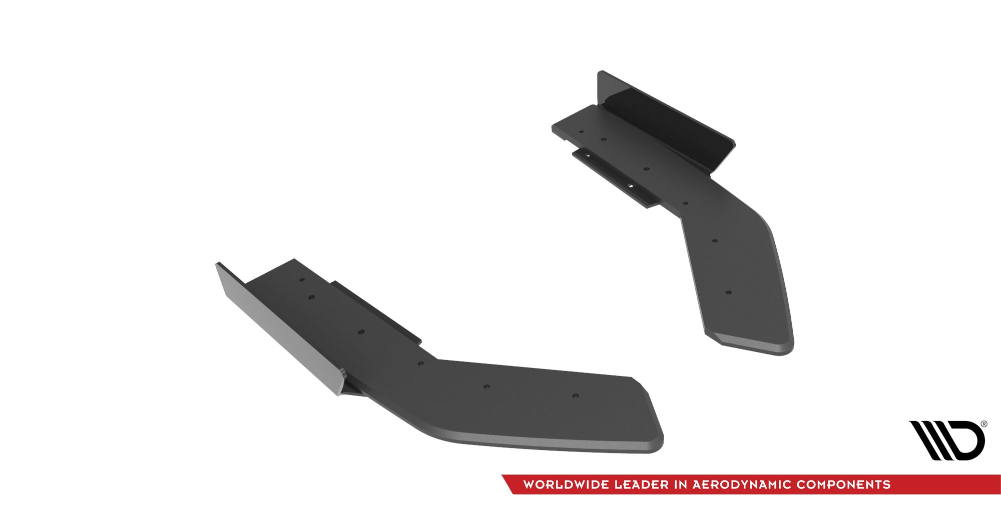 Maxton Design Street Pro Heck Ansatz Flaps Diffusor + Flaps passend für BMW 2 Coupe M240i G42 schwarz Hochglanz
