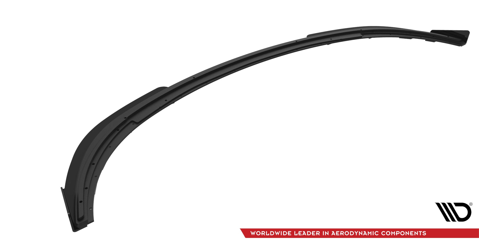 Maxton Design Street Pro Street+ Spoilerlippe Front Ansatz passend für + Flaps passend für V.1 + Flaps Ford Fiesta ST Mk6 schwarz Hochglanz
