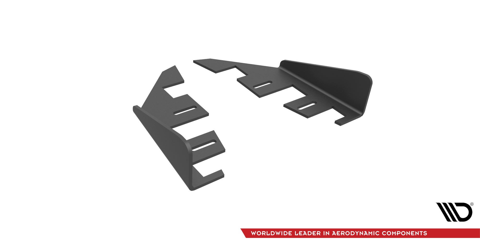 Maxton Design Hintere Seiten Flaps passend für Audi S3 Sportback 8V Facelift schwarz Hochglanz