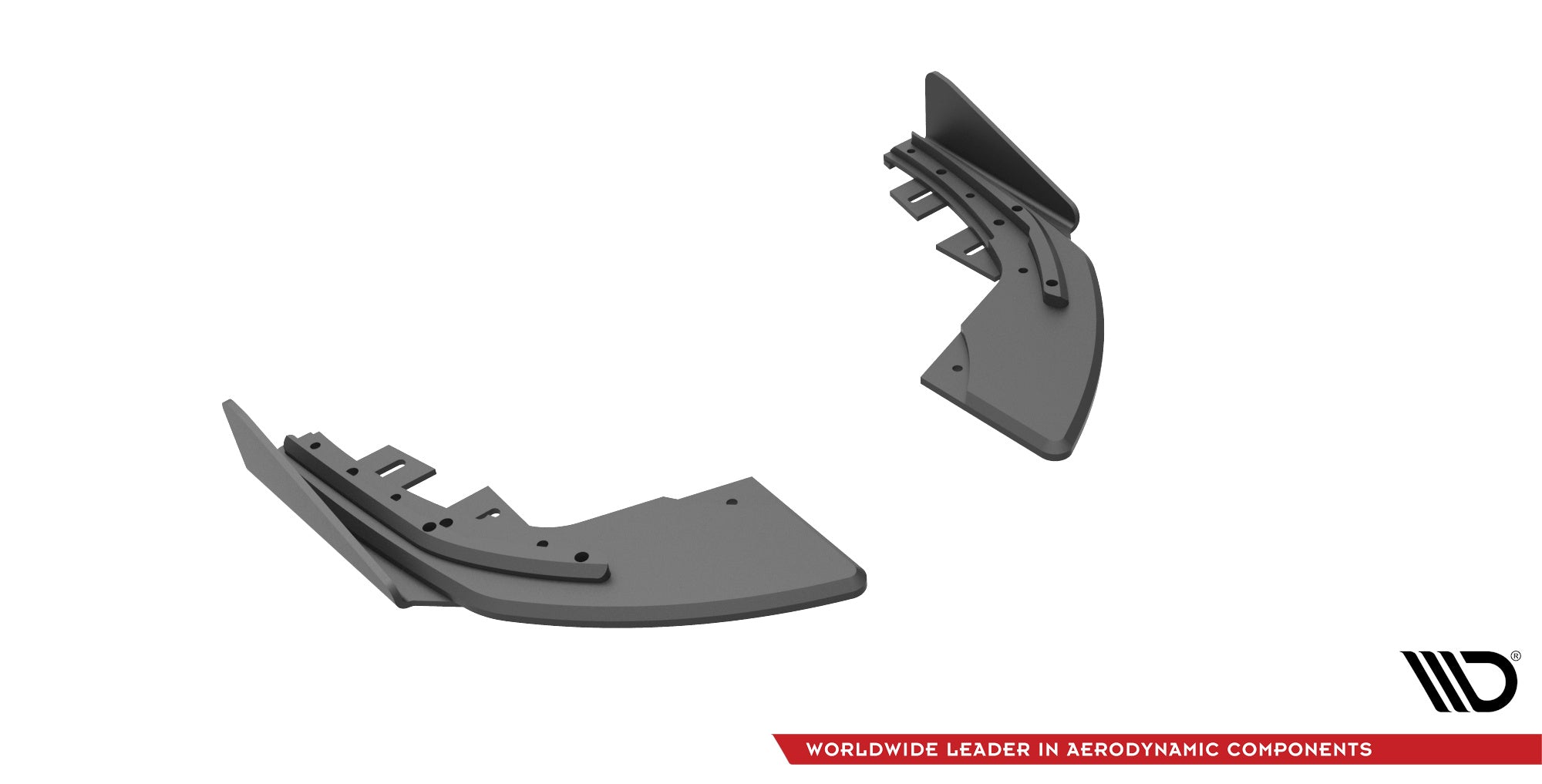Maxton Design Street Pro Heck Ansatz Flaps Diffusor + Flaps passend für Audi S3 Sportback 8V Facelift schwarz Hochglanz