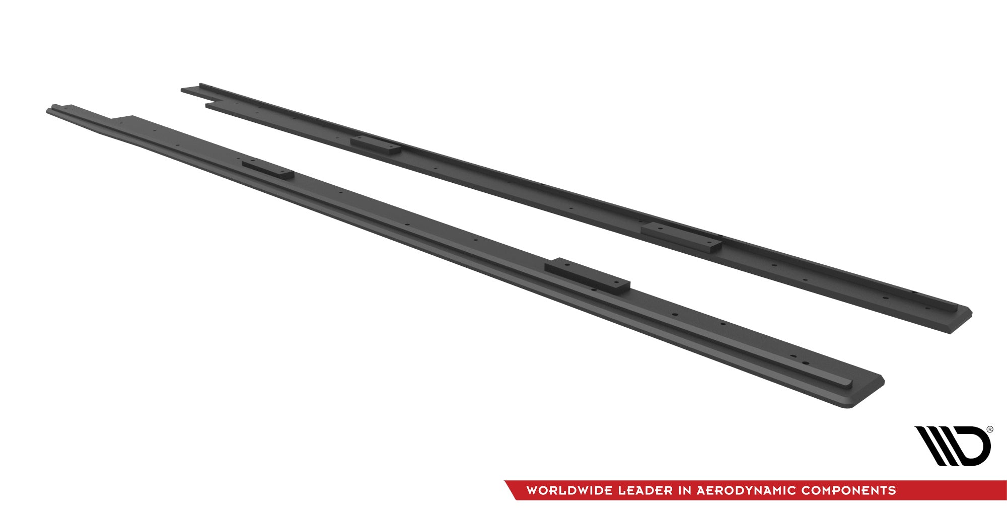Maxton Design Street Pro Street+ Seitenschweller Leisten passend für Mazda 3 MPS Mk1
