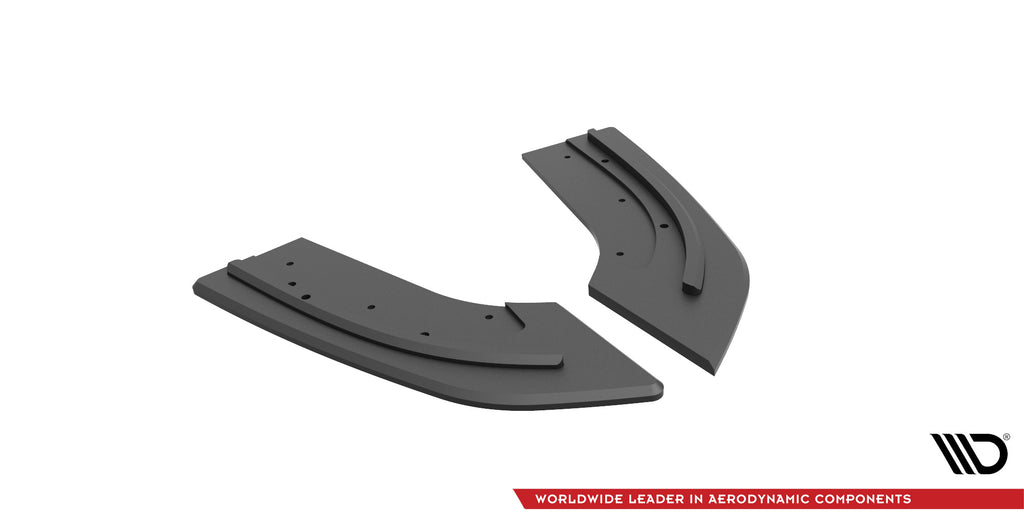Maxton Design Street Pro Heck Ansatz Flaps Diffusor passend für Mazda 3 MPS Mk1 US-Spec Version