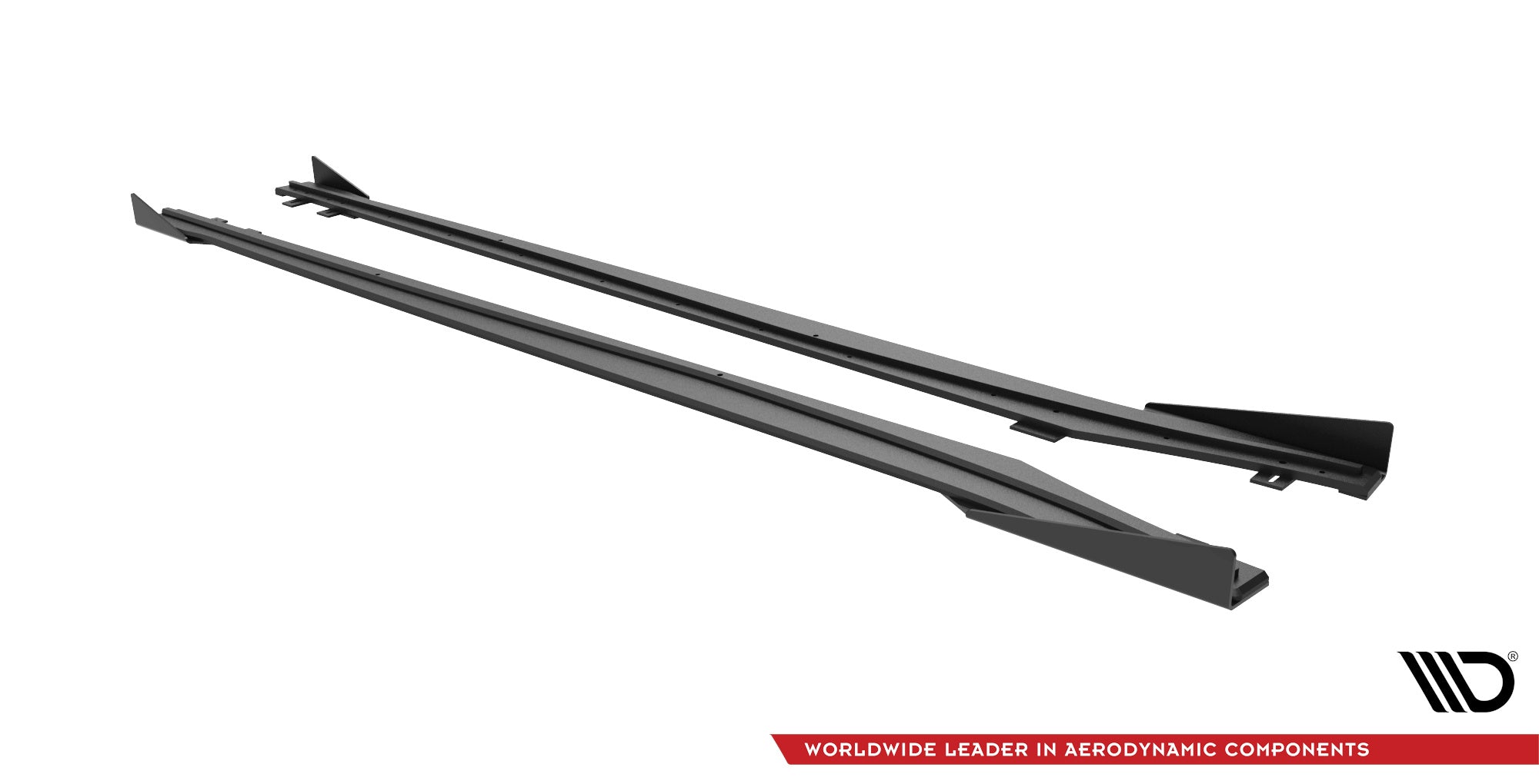 Maxton Design Street Pro Street+ Seitenschweller Leisten + Flaps passend für Opel Astra GTC OPC-Line J schwarz Hochglanz