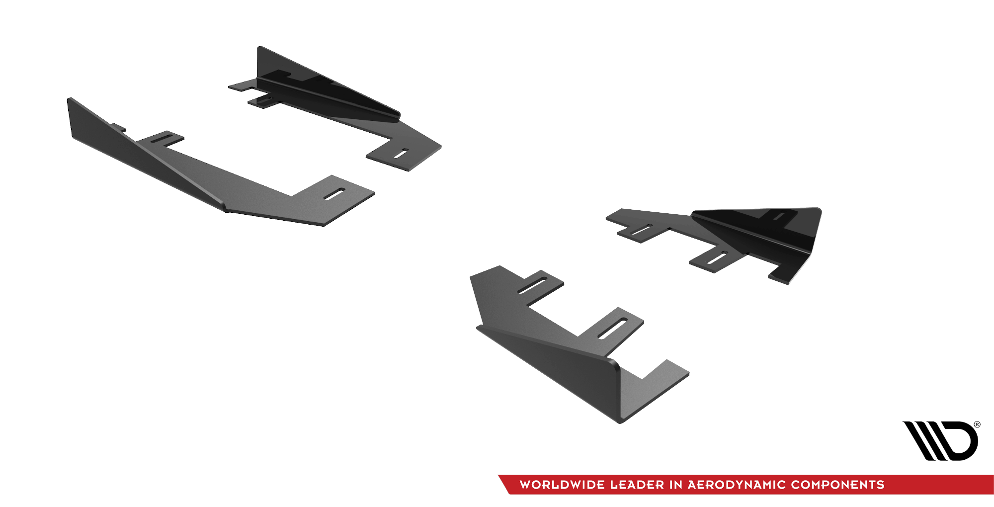 Maxton Design Seitenschweller Flaps passend für Opel Astra GTC OPC-Line J schwarz Hochglanz