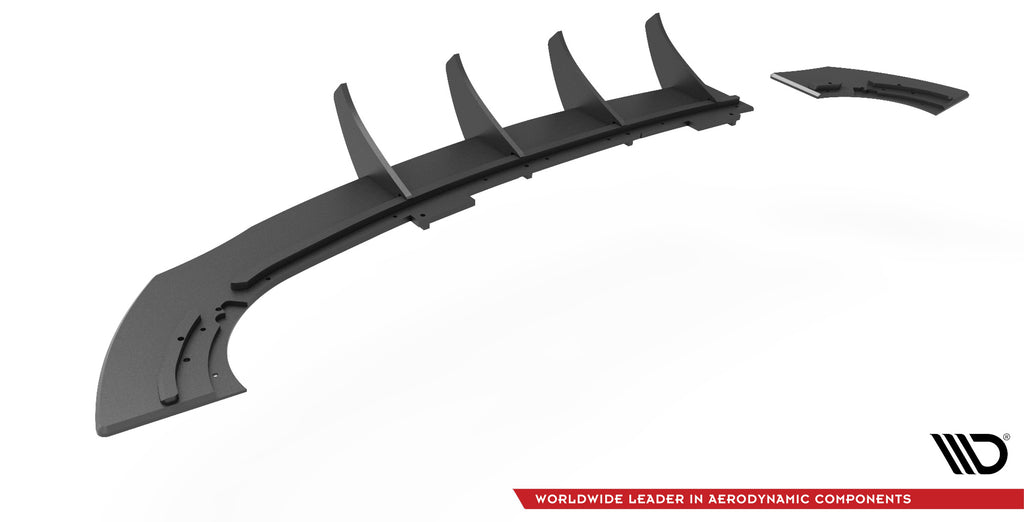 Maxton Design Street Pro Heckschürze passend für Opel Astra GTC OPC-Line J