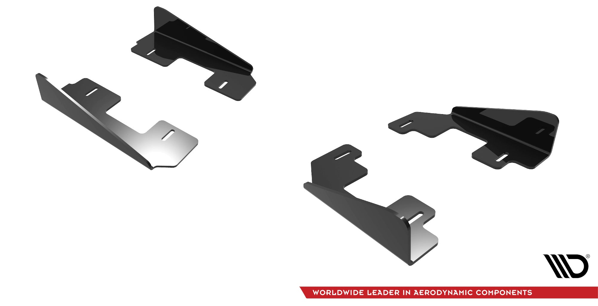 Maxton Design Seitenschweller Flaps passend für Audi S3 / A3 S-Line 8Y / 8Y Facelift schwarz Hochglanz