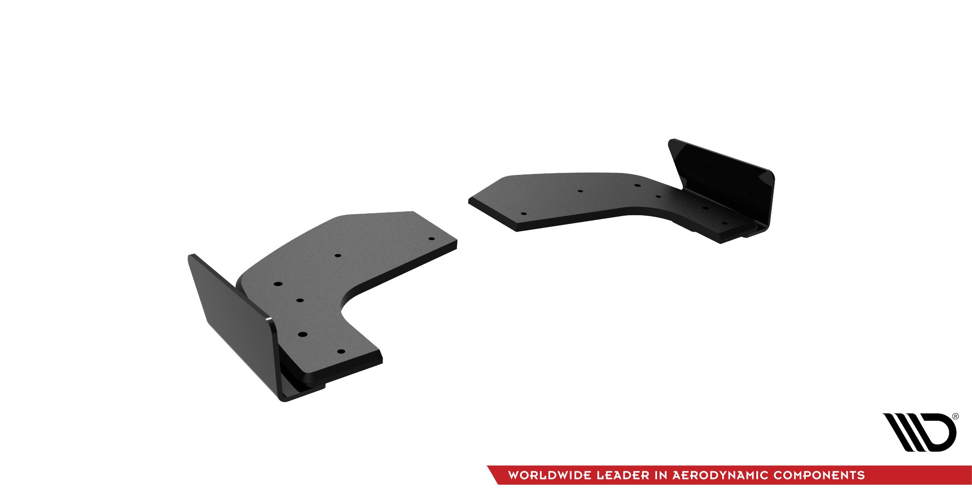 Maxton Design Street Pro Heck Ansatz Flaps Diffusor + Flaps passend für Hyundai I20 N Mk3 schwarz Hochglanz