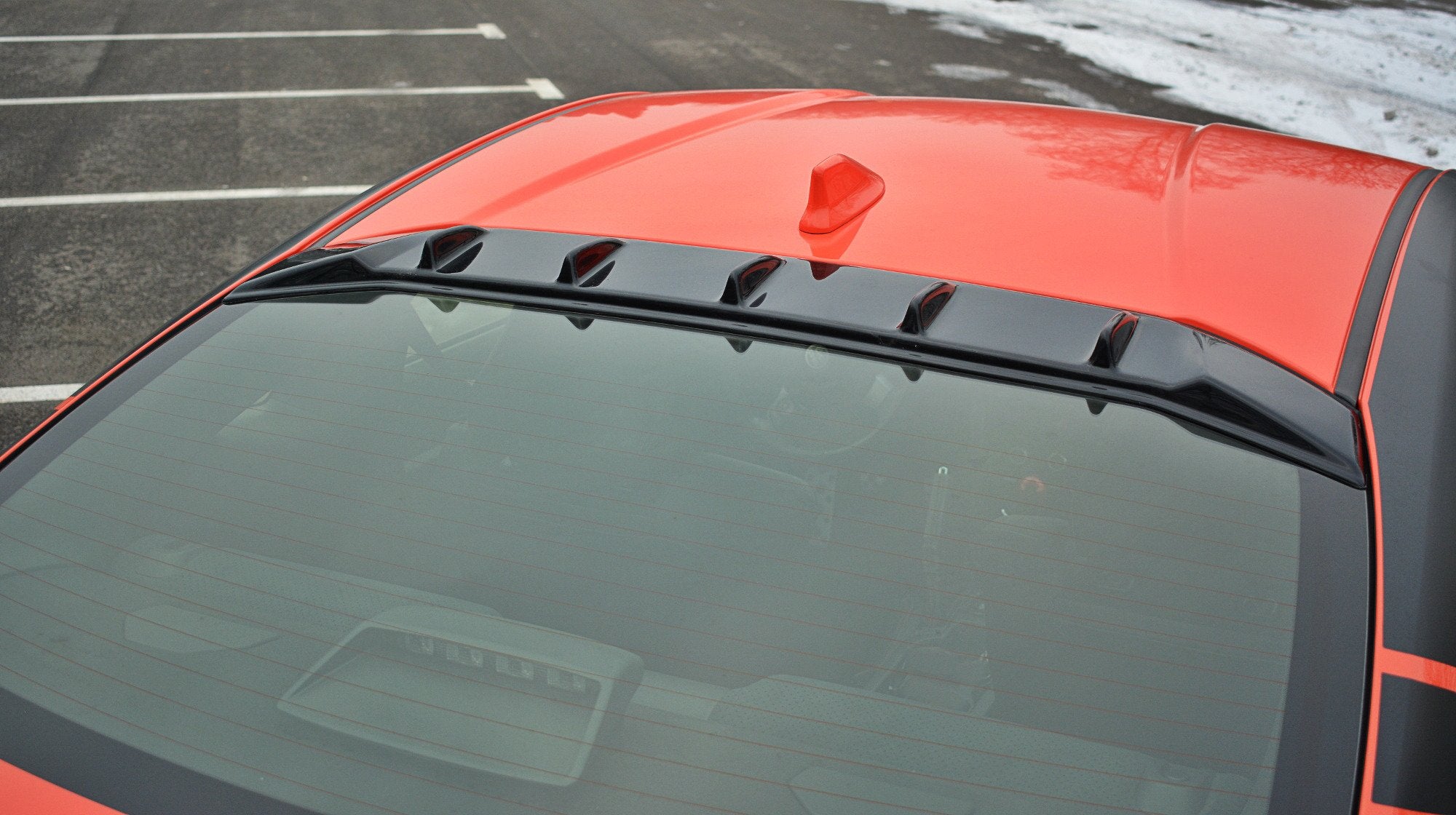 Maxton Design Heckscheiben Spoiler passend für Toyota GT86 Facelift / Subaru BRZ Mk1 Facelift schwarz Hochglanz