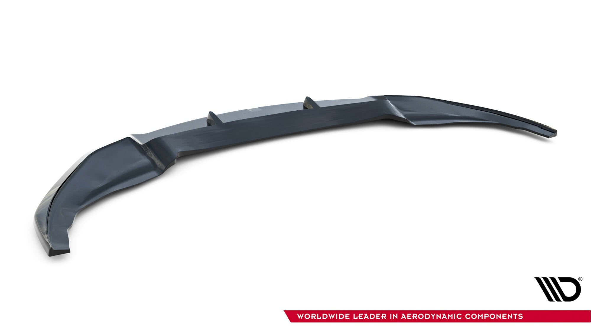 Maxton Design Street+ Spoilerlippe Front Ansatz V.1 passend für BMW M6 Gran Coupe / Coupe / Cabriolet F06 / F13 / F12 schwarz Hochglanz