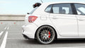 Maxton Design Street+ Mittlerer Diffusor RACE passend für VW Polo GTI Mk6 schwarz Hochglanz