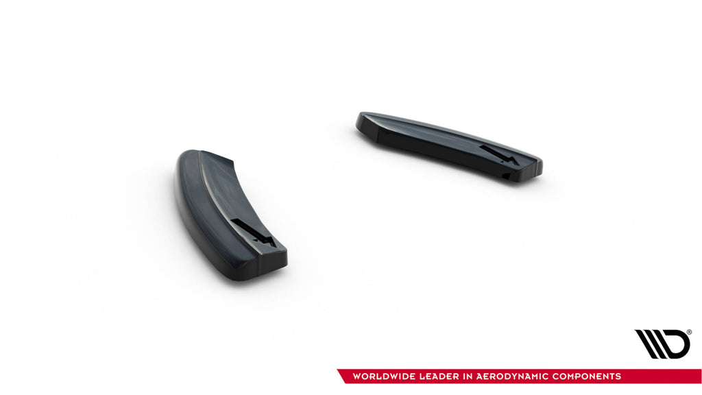 Maxton Design Heck Ansatz Flaps Diffusor passend für VW Golf Hatchback R / R-Line Mk7 Facelift