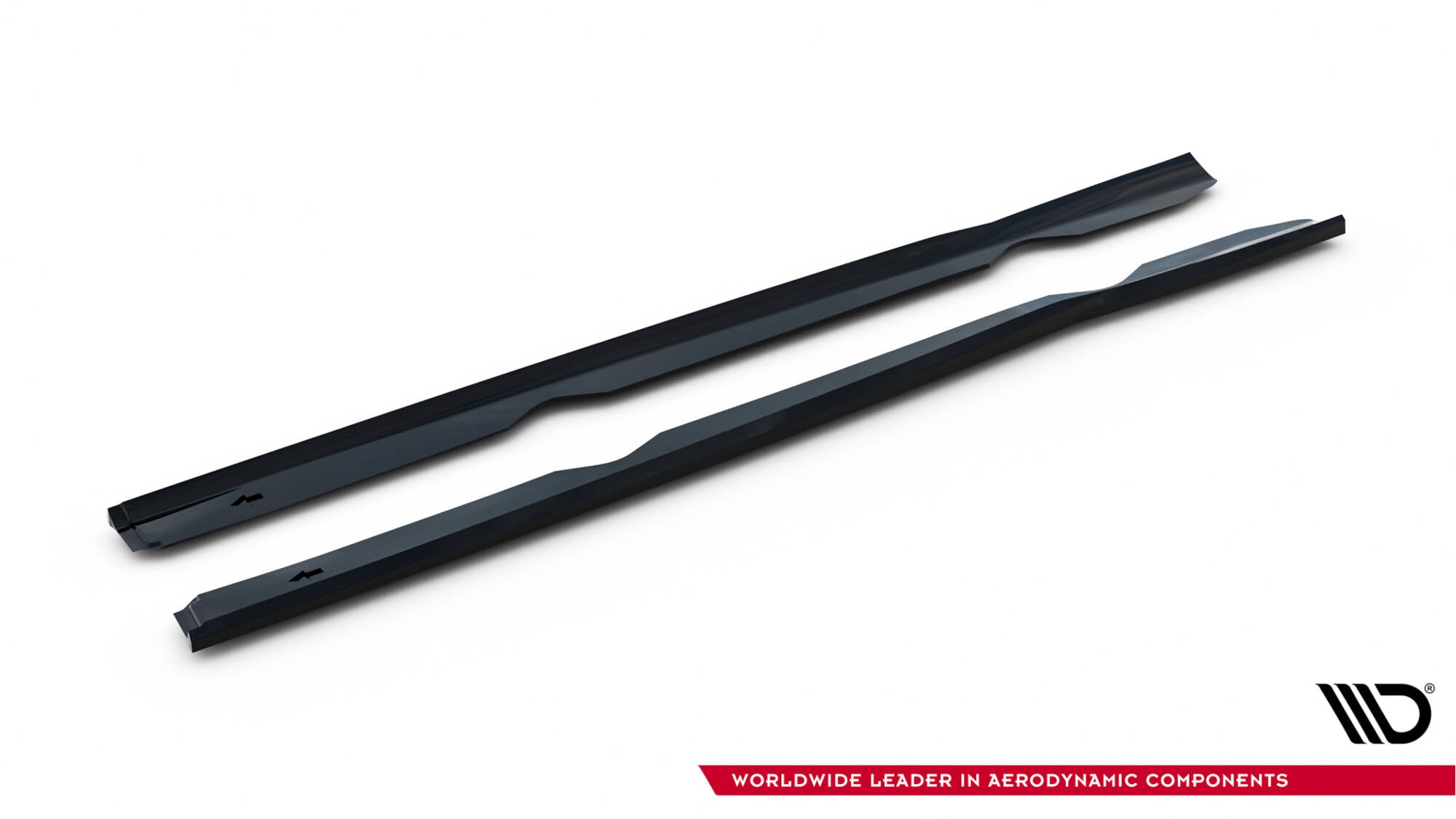 Maxton Design Street+ Seitenschweller Leisten passend für V.4 Ford Fiesta ST / ST-Line Mk7 schwarz Hochglanz