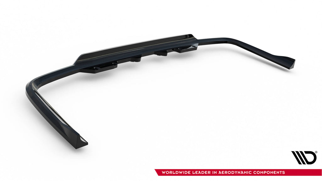 Maxton Design Street+ Mittlerer Diffusor RACE passend für Ford Transit Custom / Tourneo Custom Mk2 schwarz Hochglanz